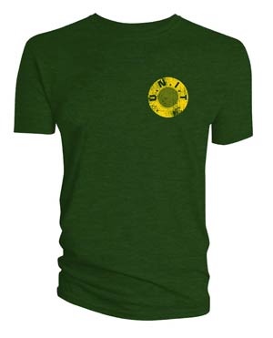 Doctor Who UNIT Logo Green T-Shirt Large