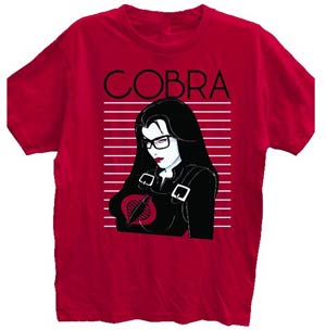 GI Joe Sexy Baroness Red T-Shirt Large