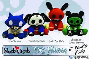 DC Heroes Skelanimals 6-Inch Plush - Jack-The-Flash