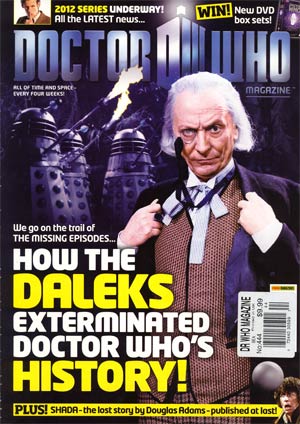 Doctor Who Magazine #444 Jan 2012