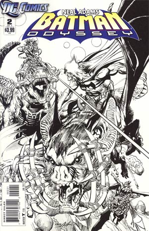 Batman Odyssey Vol 2  #2 Cover B Incentive Neal Adams Sketch Cover
