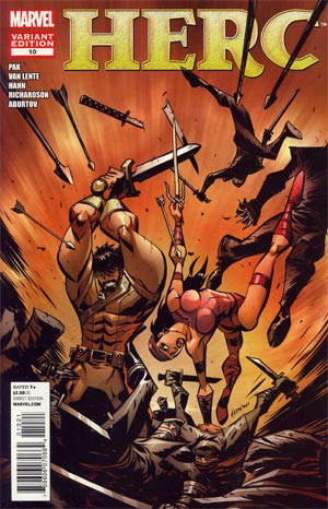 Herc #10 Cover B Incentive Michael Avon Oeming Variant Cover