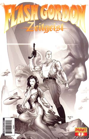 Flash Gordon Zeitgeist #1 Incentive Paul Renaud Black & White Cover