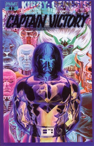 Kirby Genesis Captain Victory #1 Cover G Incentive Alex Ross Negative Art Cover
