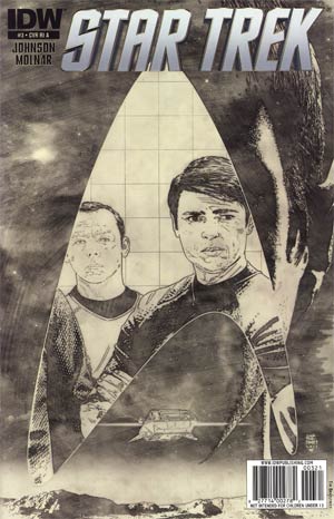Star Trek (IDW) #3 Incentive Tim Bradstreet Sketch Cover