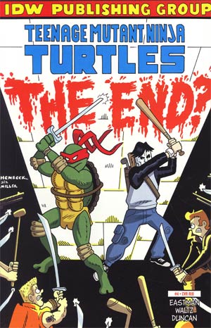 Teenage Mutant Ninja Turtles Vol 5 #4 Cover D Incentive Fred Hembeck Spoof Variant Cover