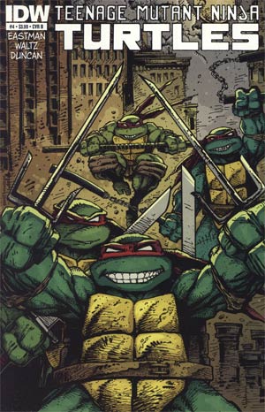 Teenage Mutant Ninja Turtles Vol 5 #4 Cover B Regular Kevin Eastman Cover