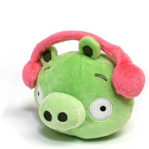 Green pig plush outlet