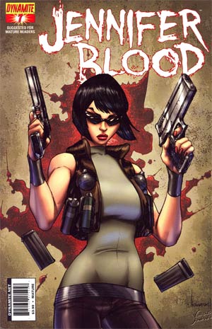 Garth Ennis Jennifer Blood #7 Regular Ale Garza Cover