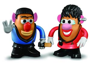 Mr Potato Head Star Trek Spock Uhura Set