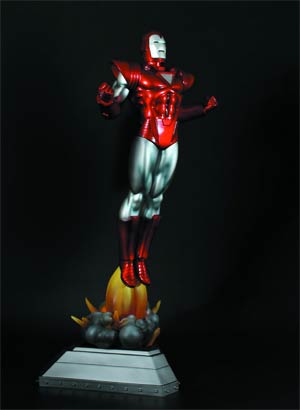 Iron Man Silver Centurion Statue By Bowen