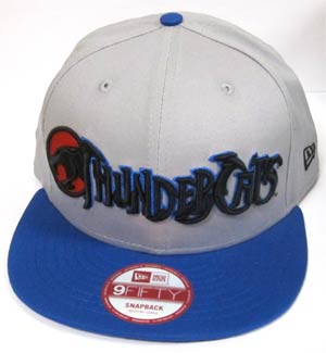Thundercats Classic Word Official Grey Blue Snap Back Cap