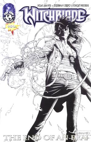 Witchblade #150 Cover E Incentive Michael Broussard Sketch Cover