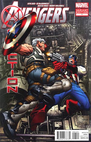 Avengers X-Sanction #1 Incentive Joe Quesada Variant Cover