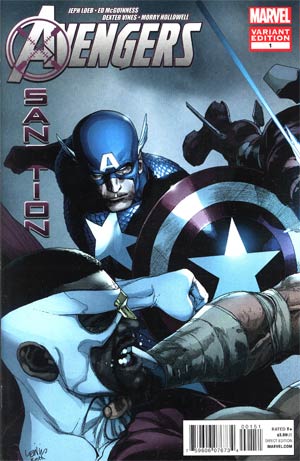 Avengers X-Sanction #1 Incentive Leinil Francis Yu Variant Cover