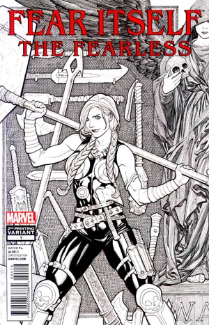 Fear Itself Fearless #1 Cover G 2nd Ptg Frank Cho Variant Cover