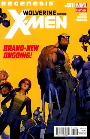 Wolverine And The X-Men #1 Cover E 2nd Ptg Chris Bachalo Variant Cover (X-Men Regenesis Tie-In)