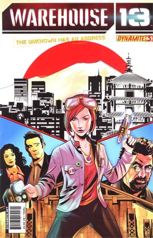 Warehouse 13 #3 Ben Morse Cover