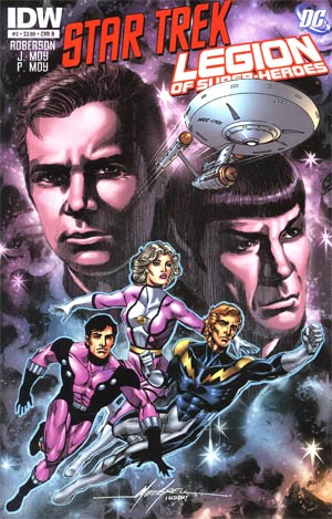 Star Trek Legion Of Super-Heroes #3 Regular Mike Grell Cover