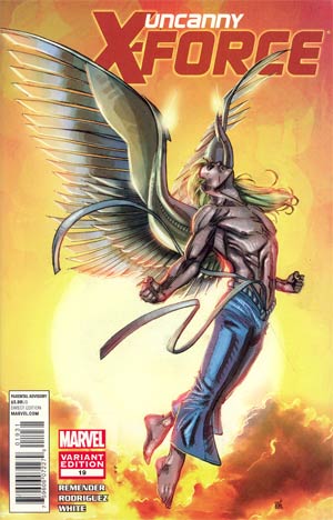 Uncanny X-Force #19 Cover C Incentive Spoiler Variant Cover (X-Men Regenesis Tie-In)