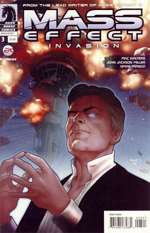 Mass Effect Invasion #3 Incentive Paul Renaud Variant Cover