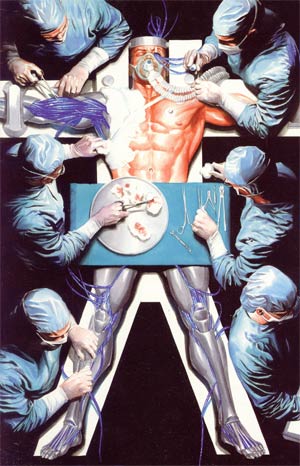 Bionic Man #4 Incentive Alex Ross Virgin Cover