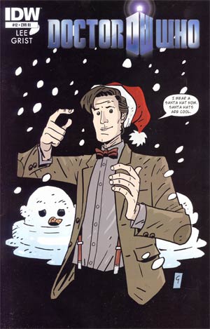 Doctor Who Vol 4 #12 Cover C Incentive Paul Grist Variant Cover