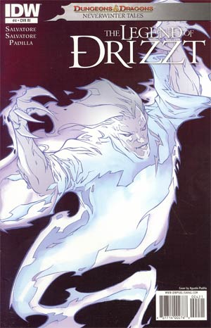 Dungeons & Dragons Legend Of Drizzt Neverwinter Tales #4 Cover C Incentive Monster Of The Month Variant Cover