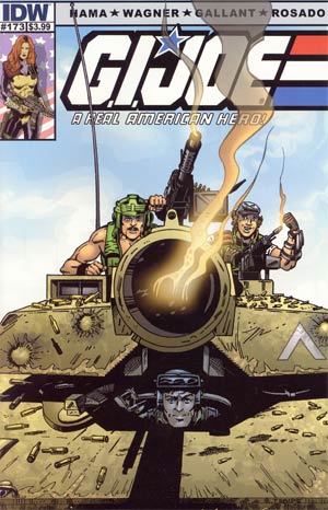 GI Joe A Real American Hero #173 Regular Herb Trimpe Cover