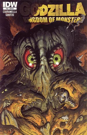 Godzilla Kingdom Of Monsters #10 Cover B Incentive Matt Frank Hedorah Variant Cover
