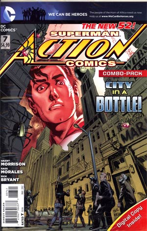 Action Comics Vol 2 #7 Cover B Combo Pack With Polybag