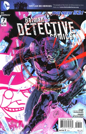 Detective Comics Vol 2 #7 Regular Tony S Daniel Cover