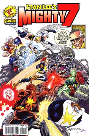 Stan Lees Mighty 7 #1 Cover A Regular Alex Saviuk Cover