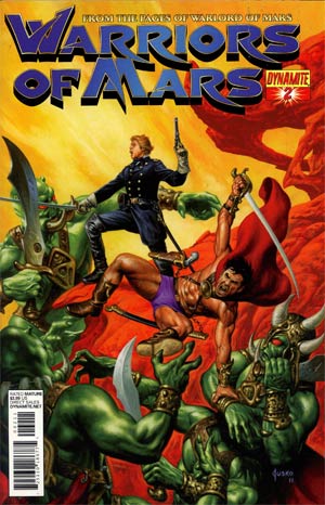 Warriors Of Mars #2 Regular Joe Jusko Cover