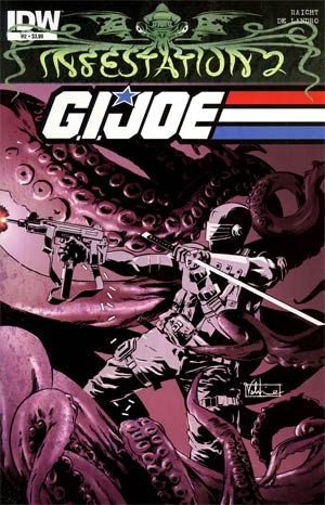 Infestation 2 GI Joe #2 Cover A Regular Valentine De Landro Cover