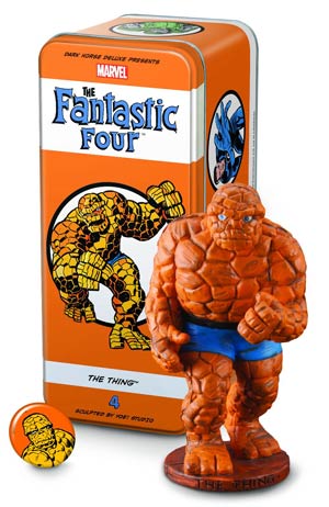 Classic Marvel Characters Fantastic Four #4 The Thing Mini Statue