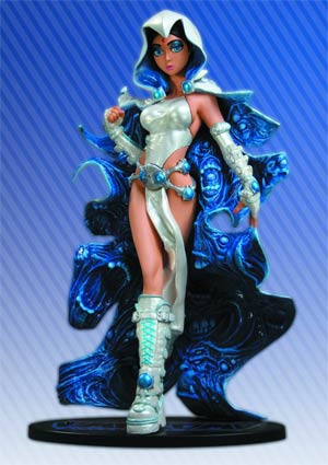 Ame-Comi Heroine Series Raven Angel Of Azarath Variant PVC Figure