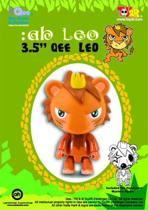 Ah Leo 2.5-Inch Leo Qee Blind Mystery Box 25-Piece Display