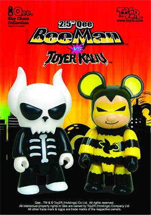 Beeman vs Kaiju Toyer 2.5 Inch Qee 2-Pack