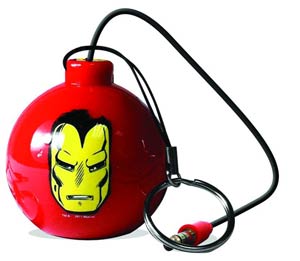 Marvel Heroes Speaker Ball Keychain - Iron Man