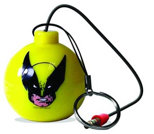 Marvel Heroes Speaker Ball Keychain - Wolverine