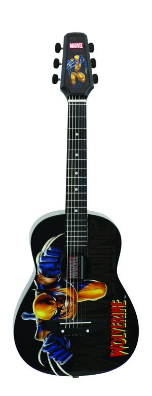 Marvel Comics Acoustic Half Size Guitar - Wolverine