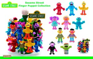 Gund Sesame Street Finger Puppet 72-Piece Assortment Case