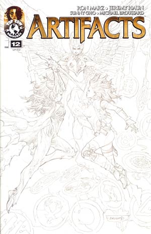 Artifacts #12 Cover C Incentive Michael Broussard Sketch Variant Cover