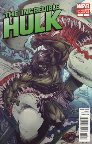 Incredible Hulk Vol 4 #2 2nd Ptg Marc Silvestri Variant Cover (Shattered Heroes Tie-In)