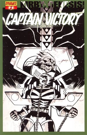 Kirby Genesis Captain Victory #2 Cover D Incentive Michael Avon Oeming Black & White Cover