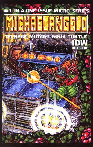 Teenage Mutant Ninja Turtles Micro-Series #2 Cover D Michelangelo Incentive Kevin Eastman Retro Variant