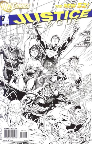 Justice League Vol 2 #1 Cover N 5th Ptg