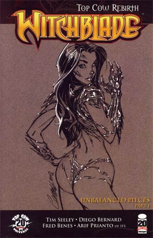 Witchblade #151 Cover C Incentive J Scott Campbell Sketch Variant Cover