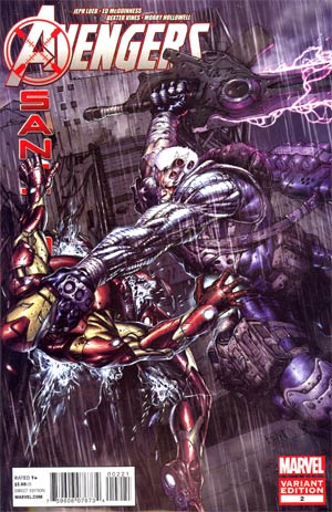Avengers X-Sanction #2 Cover C Incentive Stephen Platt Variant Cover